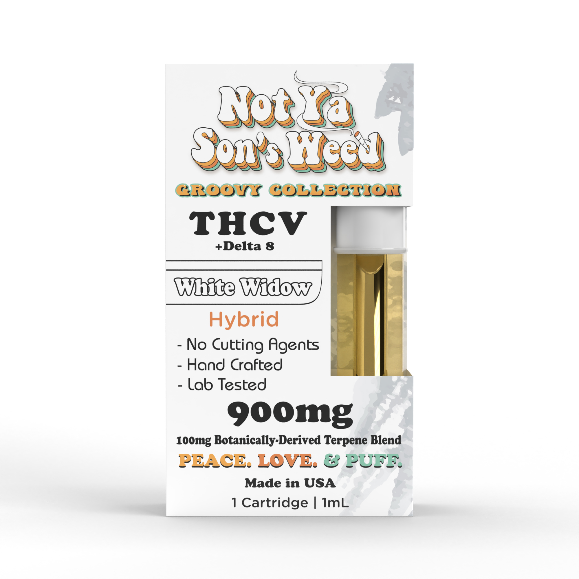 White Widow – 1 Gram Delta 8 + THCV CCELL Cartridge