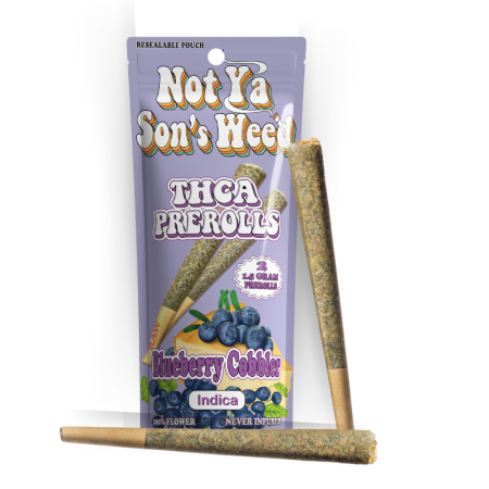 Not Ya Son's Weed Blueberry Cobbler Pre Roll